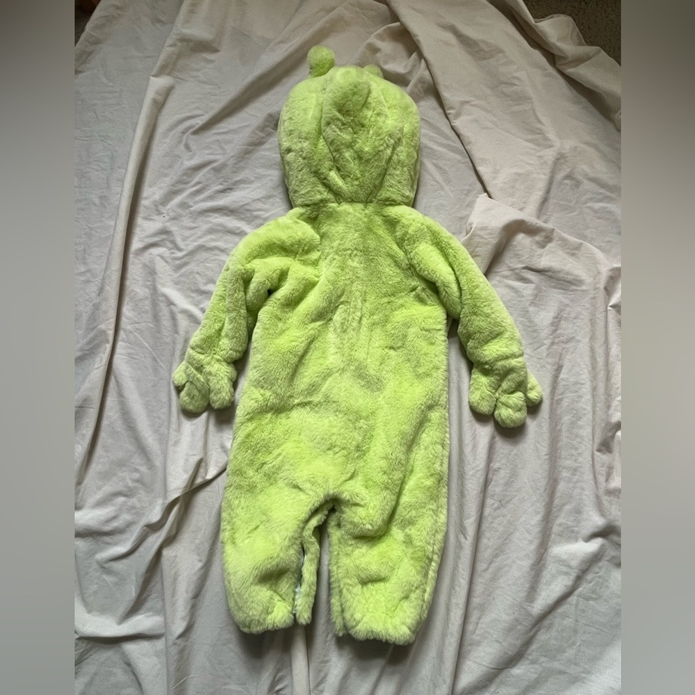 Pottery Barn Kids Green Alien Costume 6-12 Months - Picture 9 of 12